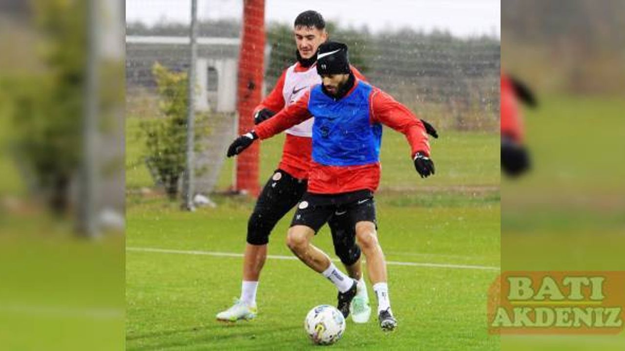 Antalyaspor, Giresunspor maçının hazırlıklarını sürdürdü