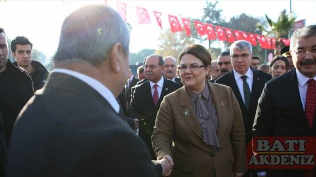 Bakan Derya Yanık, Osmaniye'nin Kurtuluş Yıl Dönümünü Kutlama Töreni'nde konuştu: