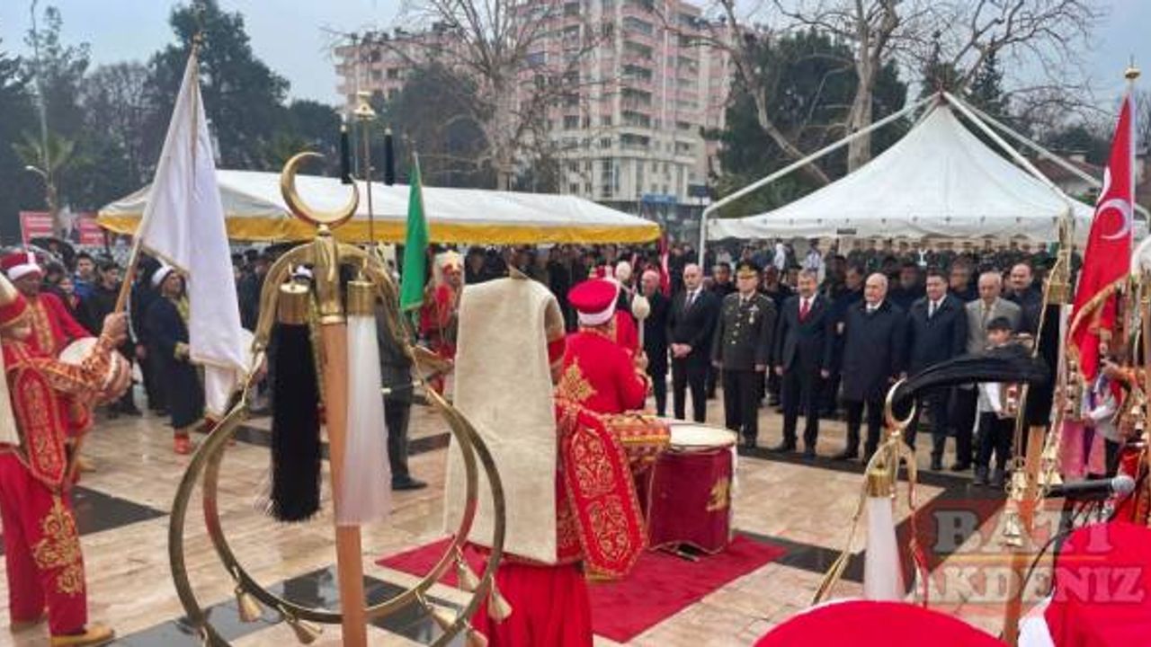 Cumhuriyetin Kurucusu Mustafa Kemal Atatürk'ün Osmaniye'ye gelişinin 98. yıl dönümü kutlandı