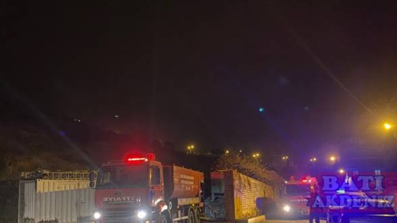 Hatay'da otluk alanda çıkan yangın kontrol altına alındı