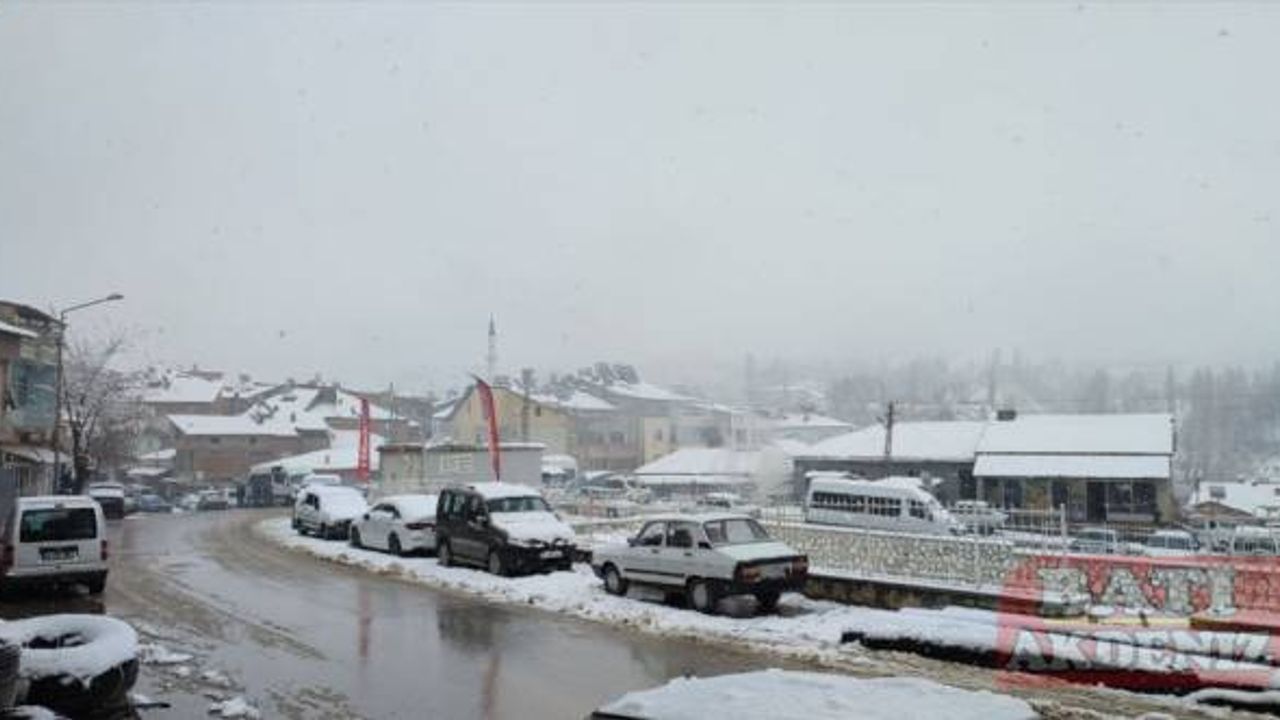 Kahramanmaraş, Malatya ve Adıyaman'da kar yağışı etkili oluyor