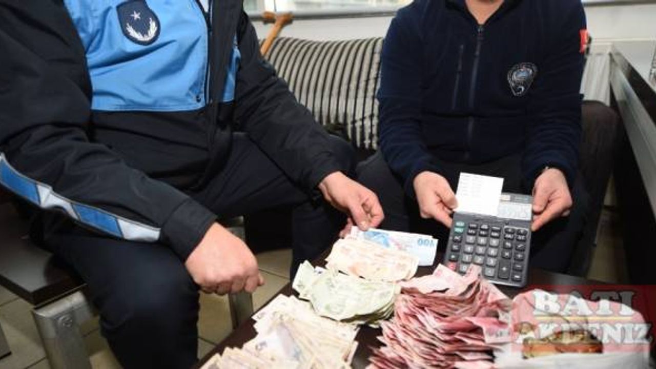Kastamonu'da 5 dilencinin üzerinde toplam 3 bin liradan fazla para bulundu