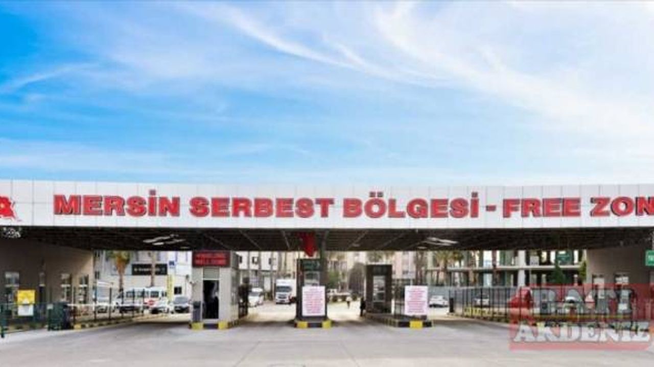 Mersin Serbest Bölgesi'nde geçen yıl ticaret hacmi 4 milyar doları aştı