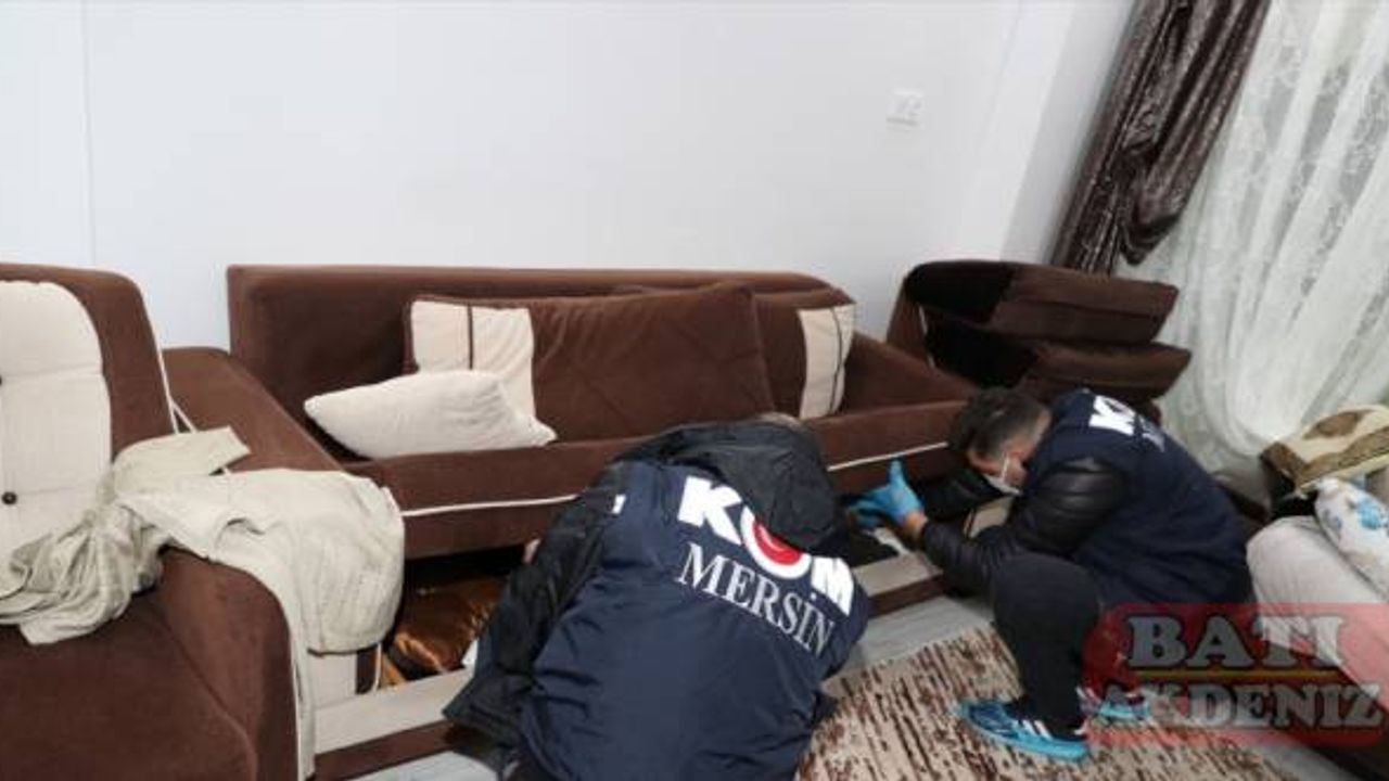 Mersin'deki yağma ve silah kaçakçılığı operasyonunda 3 zanlı tutuklandı