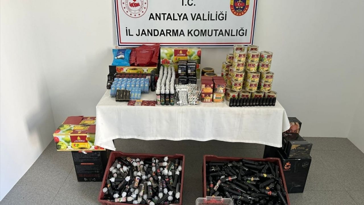 Antalya'da kaçakçılık operasyonunda 1 şüpheli yakalandı