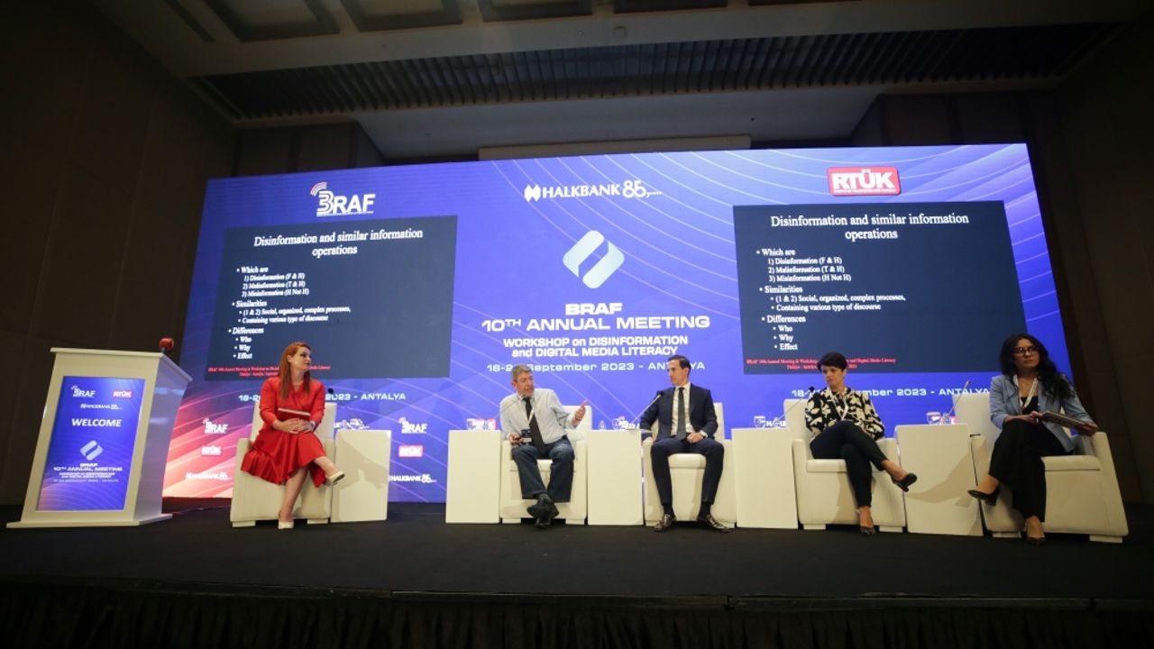 BRAF 10. yıllık toplantısında "Dezenformasyon ve Dijital Medya Okuryazarlığı Çalıştayı" yapıldı