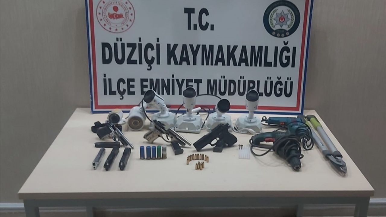 Osmaniye'de yakalanan 2 hırsızlık zanlısı tutuklandı