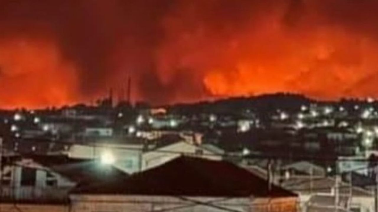 Batı Trakya'daki yangınlar Edirne’yi tehdit ediyor