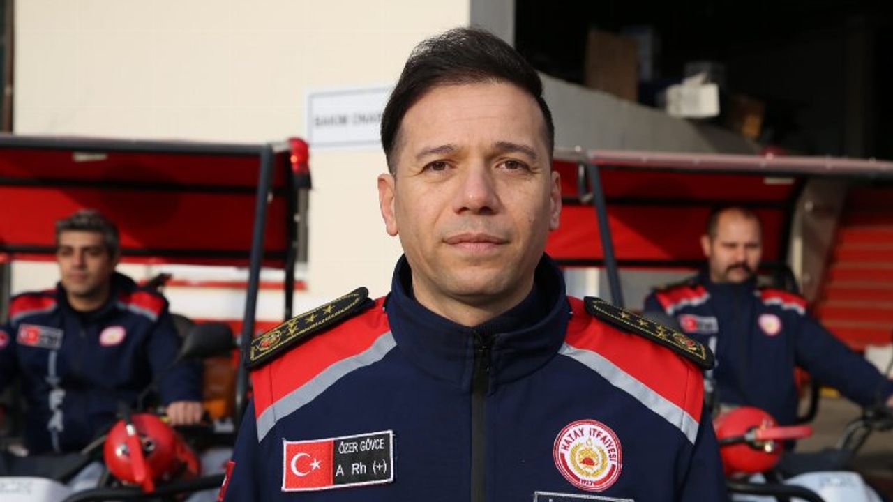 Hatay İtfaiye Daire Başkanı Gövce: Hatay Büyükşehir Belediyesi de bir depremzede