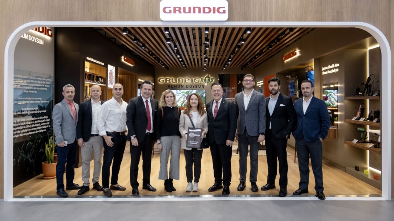 Grundig'in ilk deneyim mağazası İstanbul'da açıldı