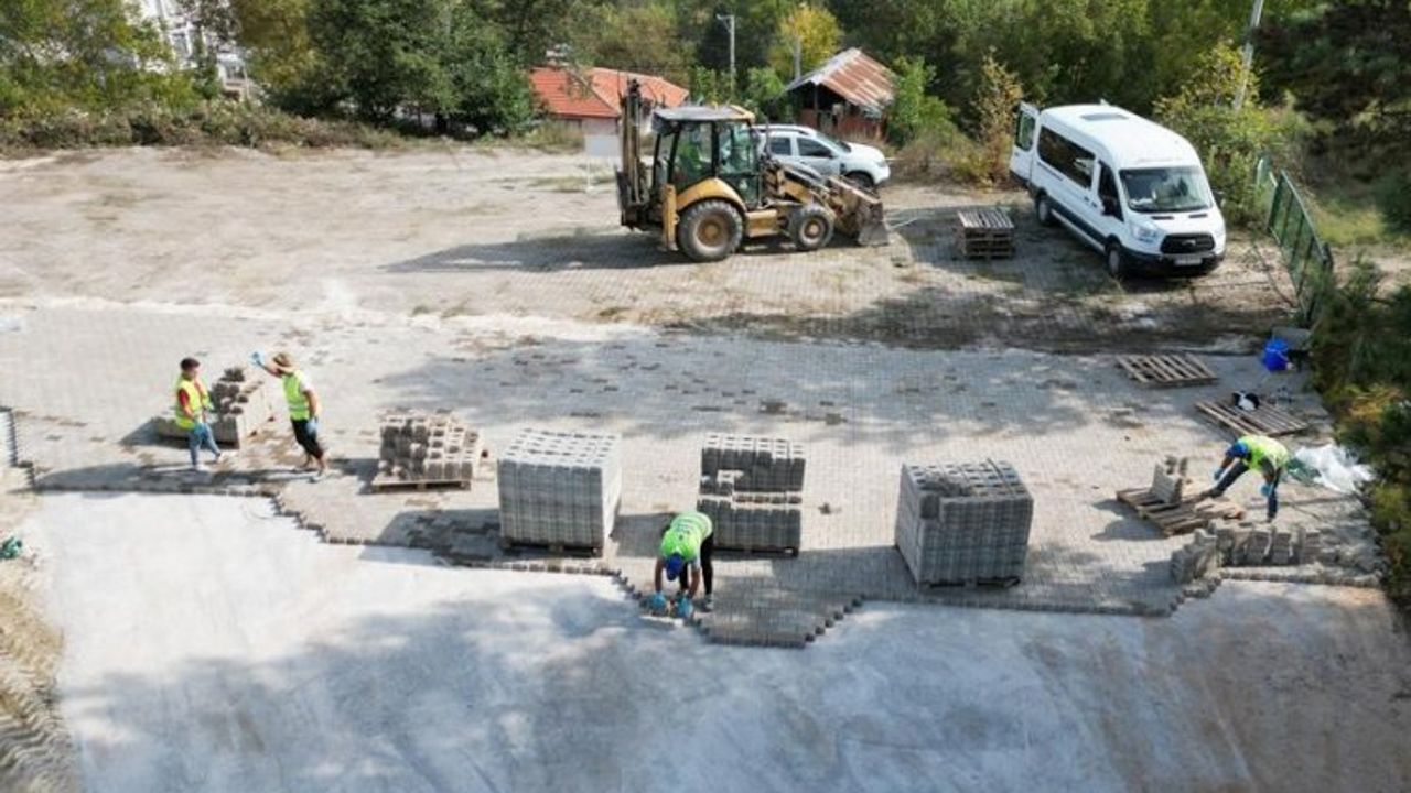 Bursa İnegöl'ün kırsal mahallelerinde üst yapı çalışmaları