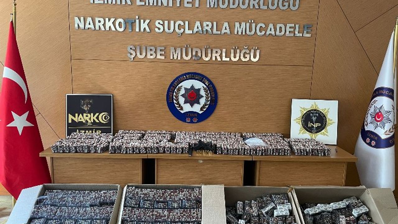 İzmir Kemalpaşa’da uyuşturucu operasyonu
