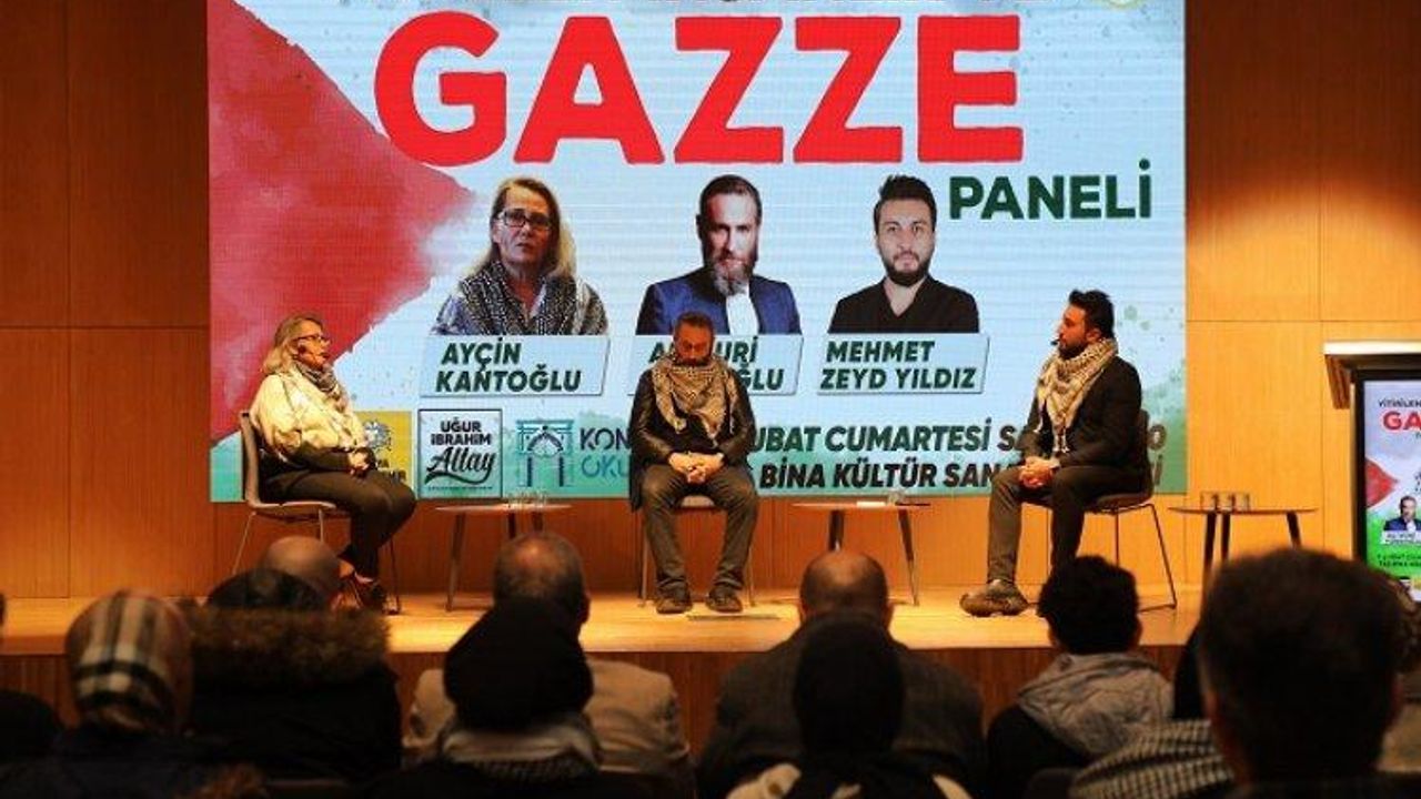 Konya Okulu’nda “Yitirilen İnsanlık Ve Gazze” paneli 