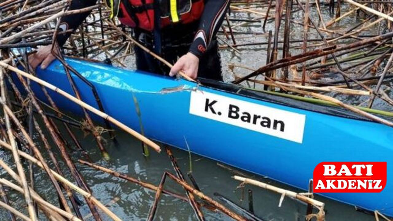 Kaan Ege'nin kanosu bulundu: Arayış sürüyor