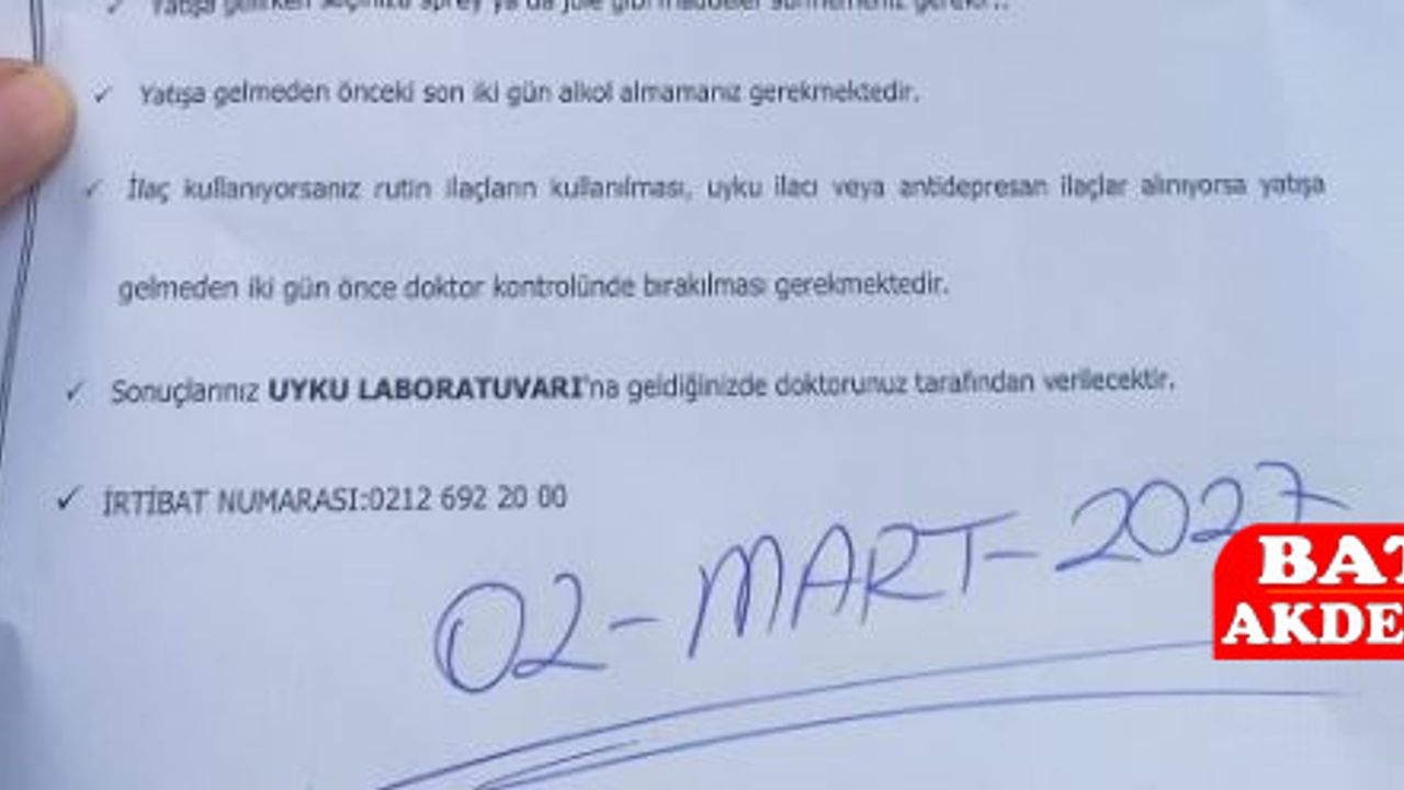 Sağlıkta Büyük Kriz: Vatandaşa 2027’ye Gün Verdiler!