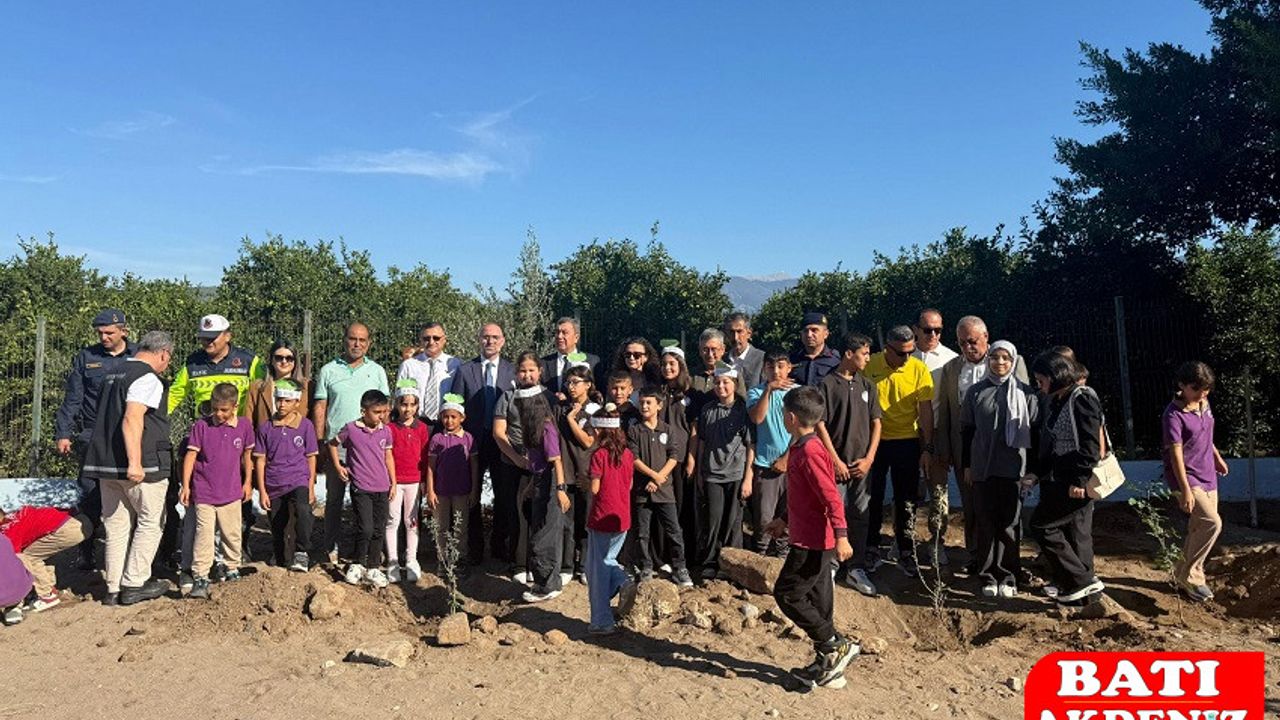 Yeşil Vatan Projesi Kapsamında Beykonak’ta Fidan Şenliği