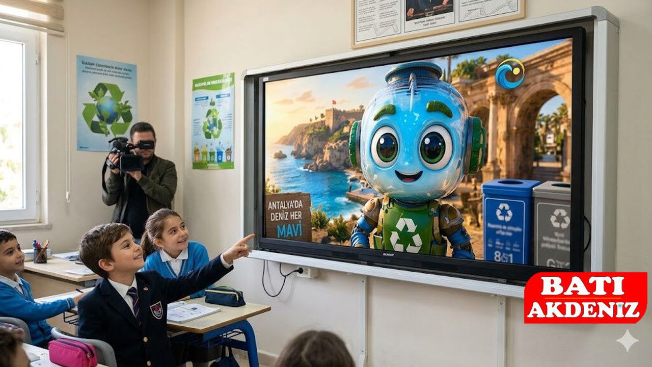 TURKO Geri Dönüşüm Kahramanı Antalya'da Öğrencilerle Buluşuyor!