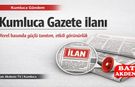 Kumluca Gazete İlanı