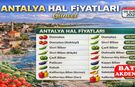 Antalya Hal Fiyatları Güncel