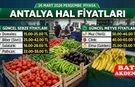 26 Mart 2026 Antalya Güncel Hal Fiyat Listesi! Domates, Biber ve Patlıcan Kaç TL?