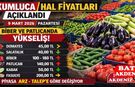 Kumluca Hal Fiyatları Açıklandı: Biber ve Patlıcanda Yükseliş