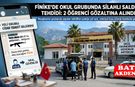 FİNİKE’DE OKUL GRUBUNDA SİLAHLI SALDIRI TEHDİDİ: 2 ÖĞRENCİ GÖZALTINA ALINDI