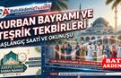 Kurban Bayramı Teşrik Tekbiri Ne Zaman Başlar, Nasıl Getirilir? 2026 Diyanet Teşrik Tekbiri Getiriliş Şekli ve Anlamı!
