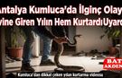 Antalya Kumluca'da İlginç Olay: Evine Giren Yılanı Hem Kurtardı Hem Uyardı!