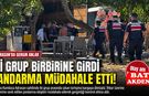 Adrasan'da Gergin Anlar: İki Grup Birbirine Girdi, Jandarma Müdahale Etti