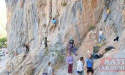 Antalya Olimpos'ta “Tırmanma Şenliği“ düzenlendi