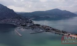 Eğirdir Gölü'nde su seviyesi son 2 haftada 8 santimetre düştü