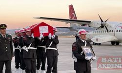 Şehit Uzman Çavuş Cemil Yavaş'ın naaşı Isparta'ya getirildi