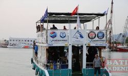 Hatay'da aslan balığı avlama yarışması yapıldı