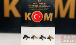 Hatay'da silah kaçakçılığı operasyonunda bir şüpheli yakalandı