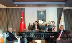 İYİ Parti Genel Başkanı Akşener, Adana Büyükşehir Belediye Başkanı Karalar'ı kabul etti