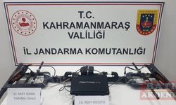 Kahramanmaraş'ta kaçak kazı yapan 4 zanlı yakalandı