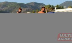 Kleopatra Plajı'nda sahibiyle denize giren eşek boğuldu