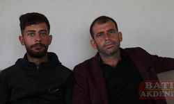 Osmaniye'de baba oğul acil servise çamurlu ayakkabılarını çıkararak girdi