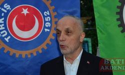 TÜRK-İŞ Genel Başkanı Atalay, Antalya'da medya buluşmasında konuştu: