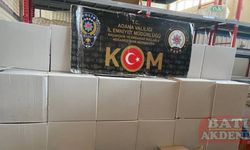 Adana'da 2 haftada 40 milyon 74 bin makaron ele geçirildi