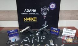 Adana'da kaldıkları evde uyuşturucu ele geçirilen 3 zanlıdan 1'i tutuklandı