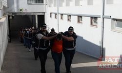 Adana'da suç örgütü operasyonunda 8 zanlı tutuklandı