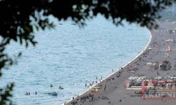 Antalya'da kasımda deniz keyfi