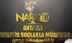Antalya'da uyuşturucu operasyonunda 1 zanlı yakalandı