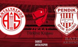 Antalyaspor, kupada Pendikspor'u konuk edecek