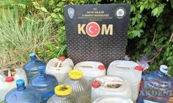 Hatay'da 1672 litre sahte içki ele geçirildi