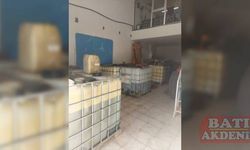 Hatay'da 5 bin 263 litre kaçak akaryakıt ele geçirildi