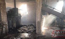Hatay'da pamuk fabrikasında çıkan yangın kontrol altına alındı