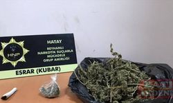 Hatay'da uyuşturucuyla yakalanan 3 şüpheliden biri tutuklandı