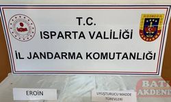 Isparta'da düzenlenen uyuşturucu operasyonunda bir şüpheli tutuklandı